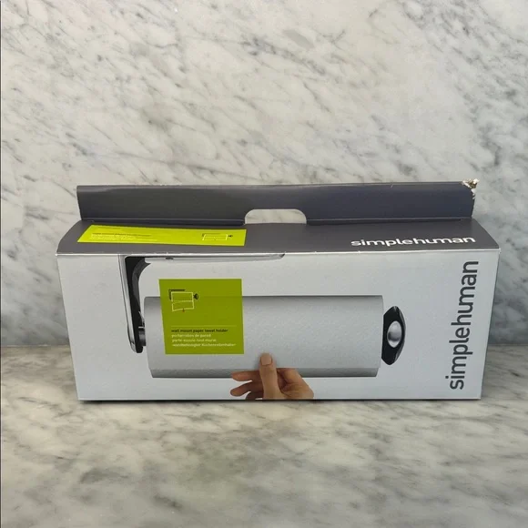 Simplehuman Stainless Steel Paper Towel Dispenser - Picture 1 of 2
